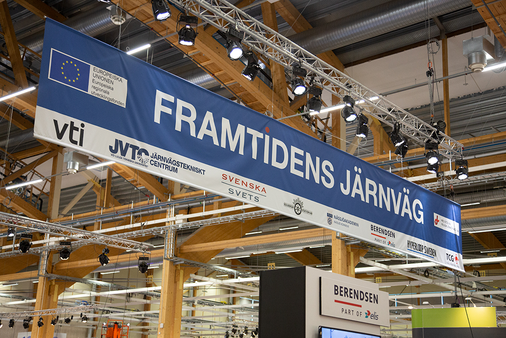 Framtidens Järnväg med en samlingsmonter på Nordic Rail mässan
