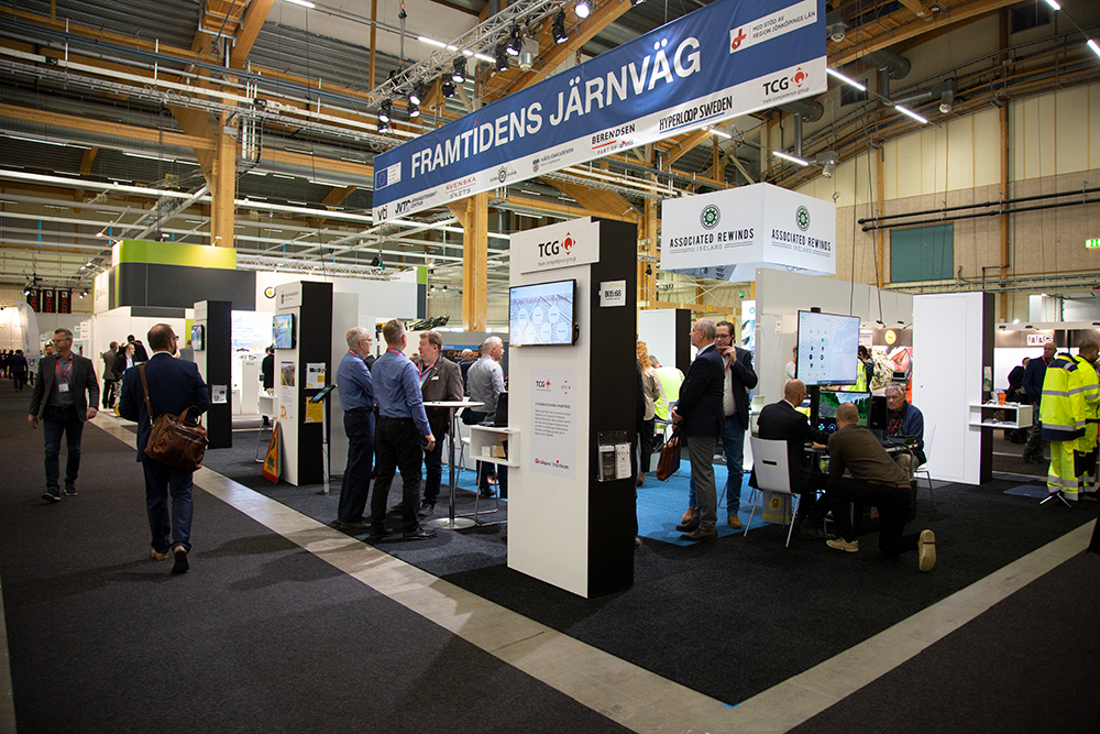 Framtidens Järnväg med en samlingsmonter på Nordic Rail mässan
