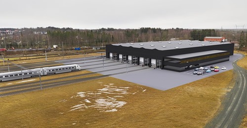En ny depå byggs i Nässjö